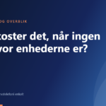 Hvad koster det, når ingen ved, hvor enhederne er?
